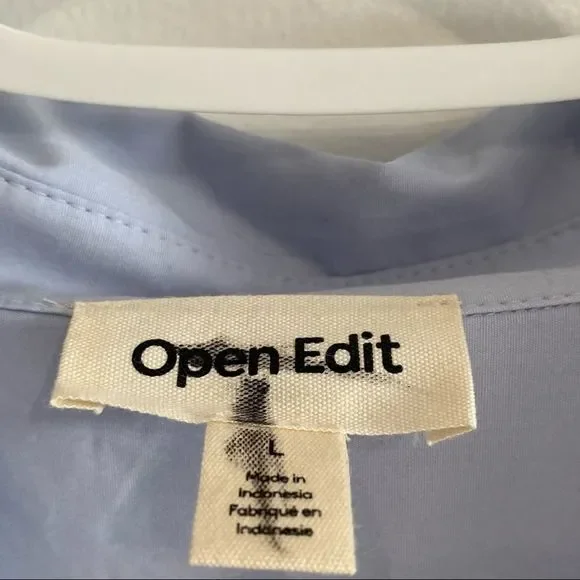 Open edit men’s button down casual shirt Large - Picture 6 of 8